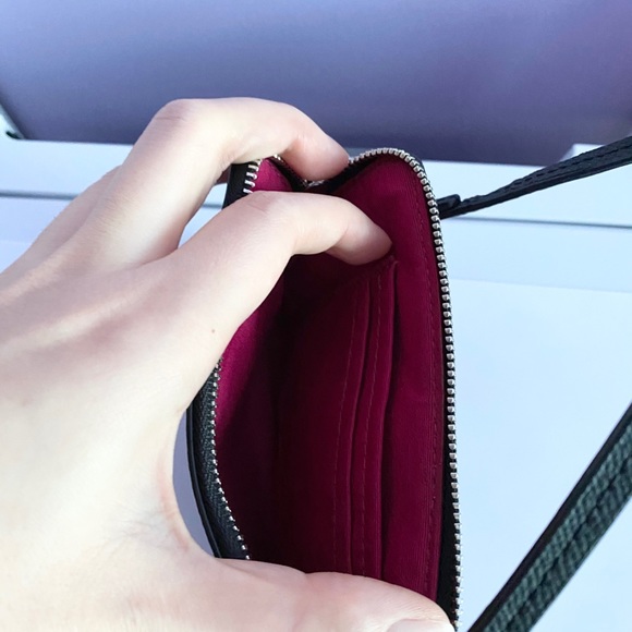 Coach pink cow print wristlet - Picture 6 of 10